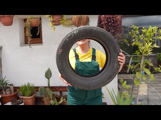 AWESOME DIY IDEAS WITH A CAR WHEEL- USEFUL THINGS