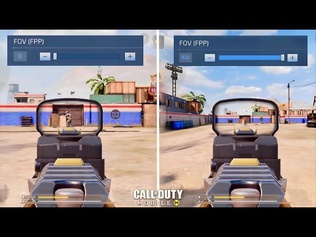 Best FOV Settings Fully Explained In Call Of Duty Mobile For Battle Royale and Multiplayer