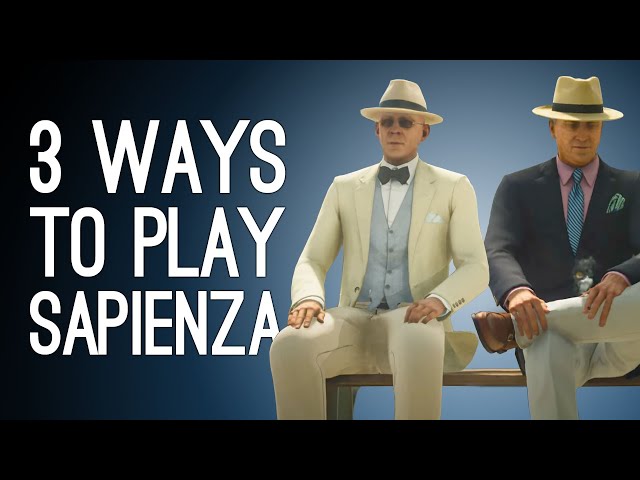 Hitman 3 Elusive Targets: 3 Ways to Play Sapienza! EXPLODING GOLF BALL! PROPANE TANK! SCISSORS?