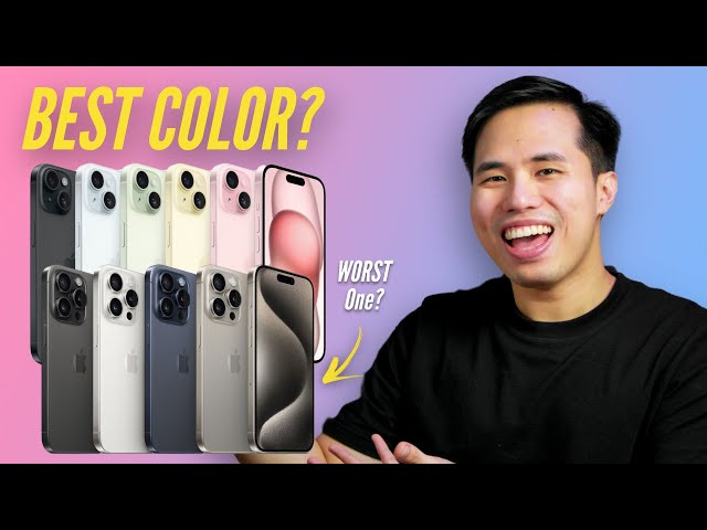 iPhone 15 Colors Ranked From WORST to BEST