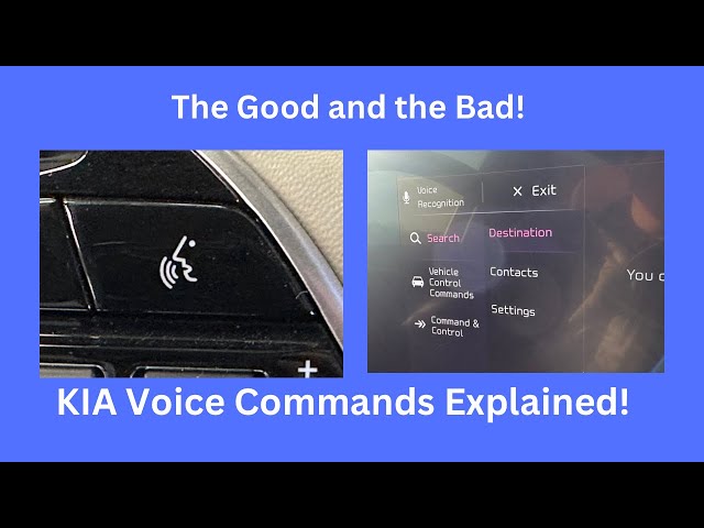 KIA Voice Commands Demonstrated and Explained!