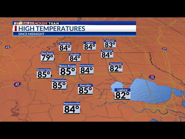 Baton Rouge weather forecast – 6/2/24: Few storms tomorrow before we see a warming trend