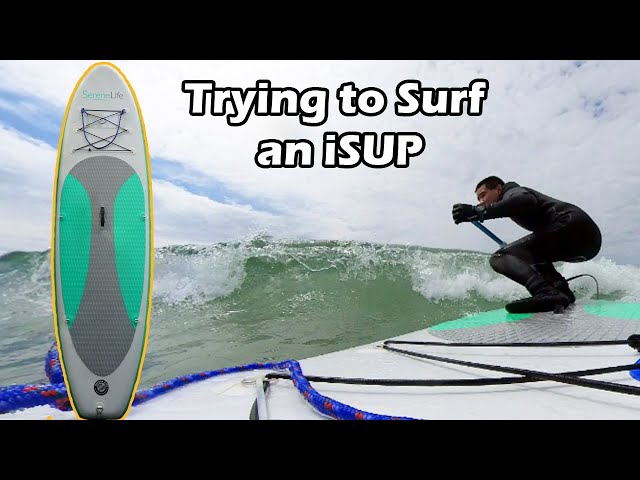 Surfing the Most Popular iSUP on Amazon | SereneLife Paddle Board Review