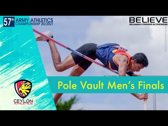 Pole Vault Mens Finals   Army Athletics Championship 2021 1