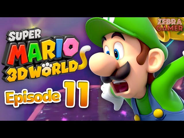 Super Mario 3D World Nintendo Switch Gameplay Walkthrough Part 11 - World Flower!