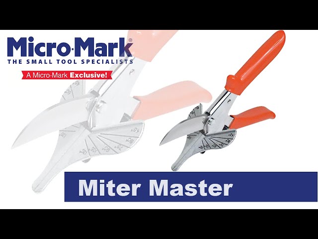 How To Use The Miter Master To Make Clean, Sharp Miters In Wood ( Works On Plastics Too!)