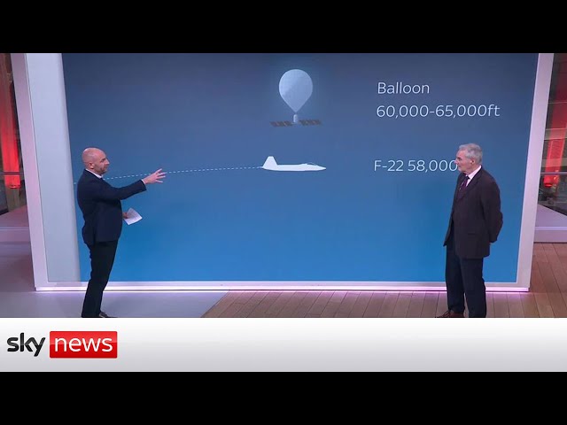 How did the US shoot down China's 'spy balloon'?