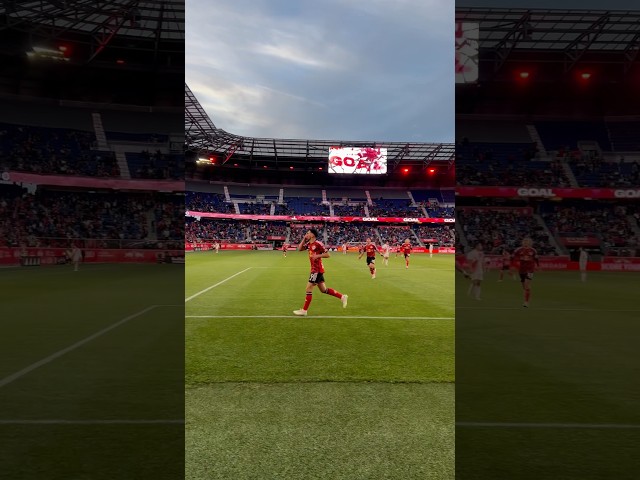 LEWIS MORGAN PUTS US ON THE BOARD | RBNY 1-0 NER | #shorts
