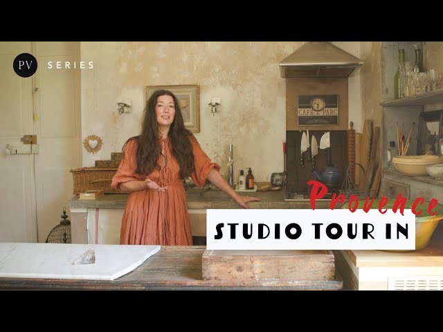 Intimate Studio Tour of an American Artist Living in Provence | Jamie Beck | Parisian Vibe