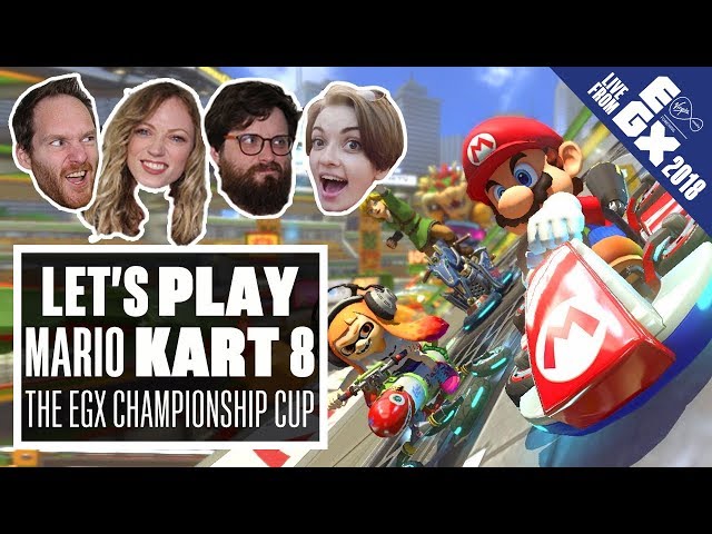 Let's Play Mario Kart 8 Deluxe - Live From EGX!