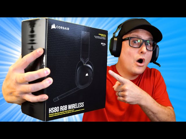 YOU GOTTA SEE THIS!! Corsair HS80 Wireless Gaming Headset Review