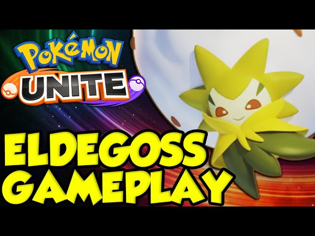 ELDEGOSS HEALS TOO MUCH! Pokemon UNITE Eldegoss Gameplay Showcase! (#8)