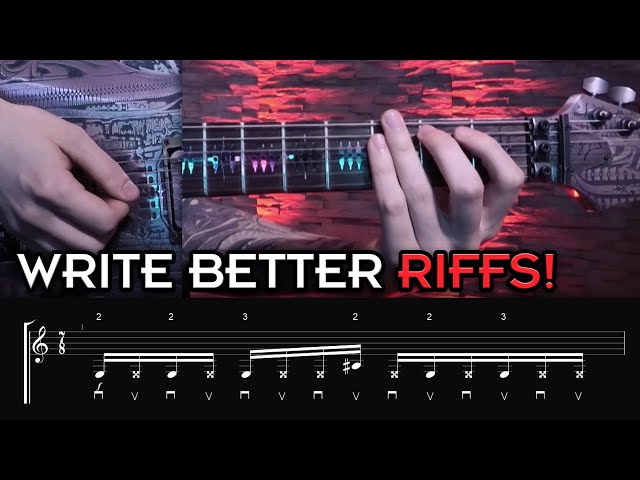 2 Amazing Hacks For Better Riffs! | Guitar Lesson