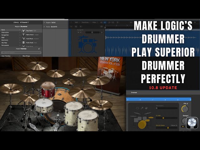 How To Make Logic's Drummer Play Superior Drummer Perfectly