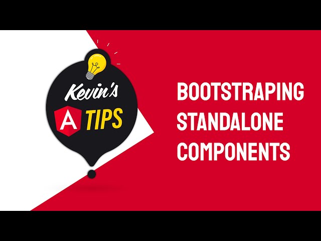 Bootstrapping standalone components in Angular 14