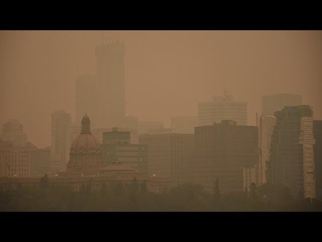 Air quality warnings issued as B.C. wildfires rage