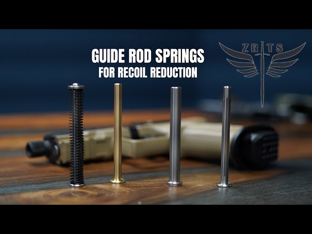 Walther PDP Guide Rod and springs to reduce recoil from ZR Tactical
