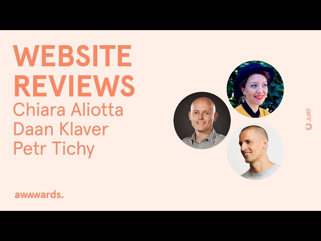 🔴 Live Jury Website Reviews | Chiara Aliotta, Daan Klaver & Petr Tichy