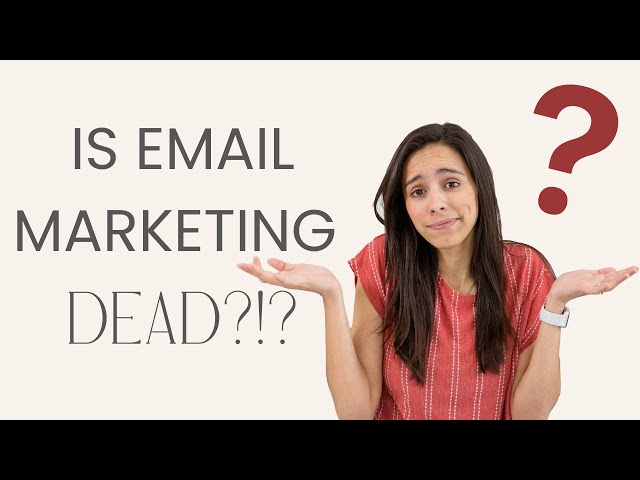 Is Email Marketing for Photographers DEAD?