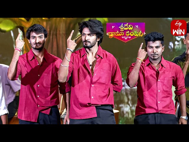 Election Awearness Song Dance Performance | Sridevi Drama Company | 21st April 2024 | ETV Telugu
