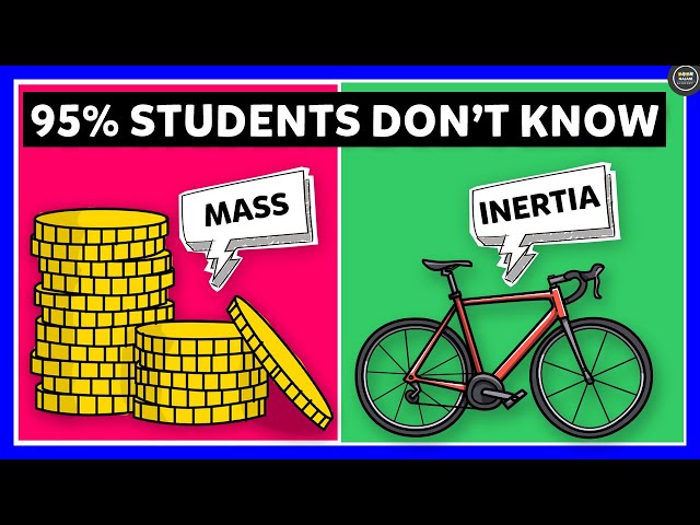 Mass and Inertia | Easy Concept
