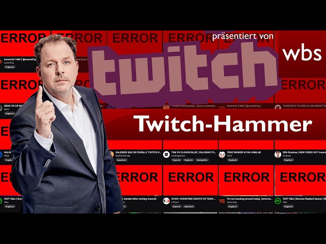„Blutbad“: Twitch löscht tausende Videos und verwarnt Streamer | Anwalt Christian Solmecke
