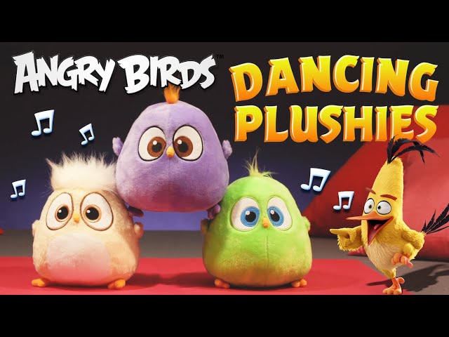 Angry Birds | Dancing Hatchlings Plushies!