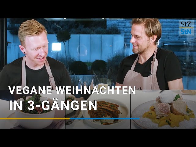 Veganes 3-Gänge-Weihnachtsmenü mit Timo Hildebrand & Christian Weber