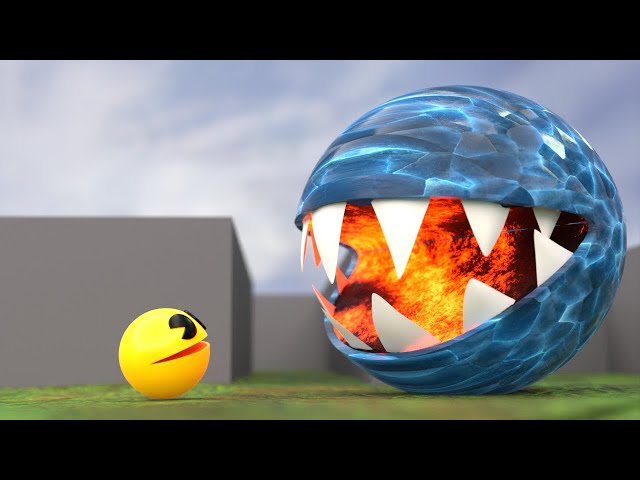 Pacman Vs Ice Monster 🤪