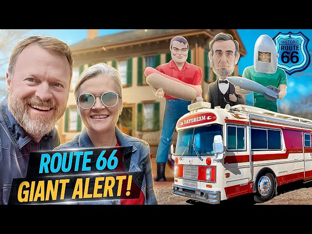 Route 66 Road Trip 🚨Giant Alert!