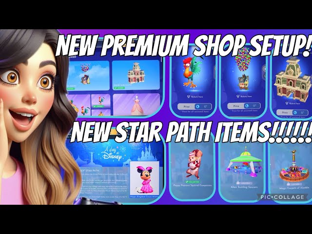 Dreamlight valley May update Premium shop | day at Disney star path