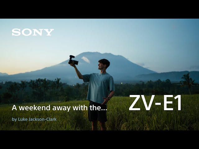 A day with the Sony ZV-E1