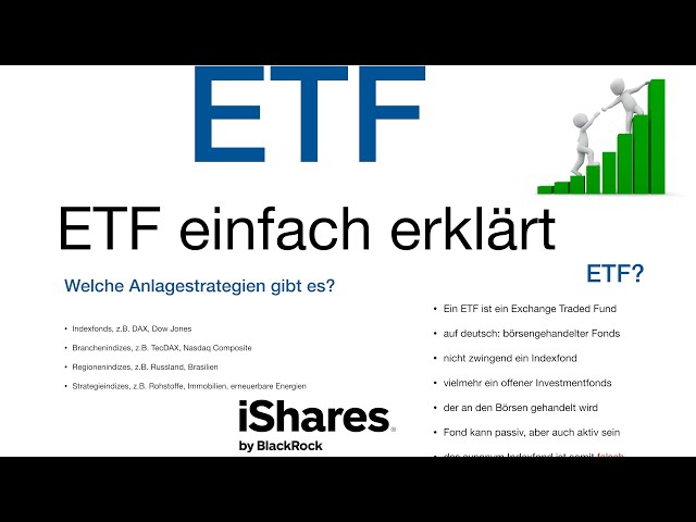 ETF - Der Exchange Traded Fund einfach erklärt - Finanztipp #ETF #Investmentfond #Tutorial #Lernen