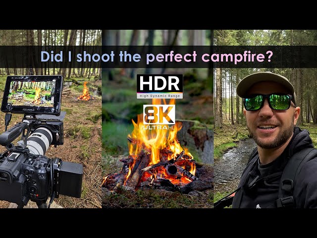 Exclusive Behind-the-Scenes 🔥 The Making of My First 8K Campfire