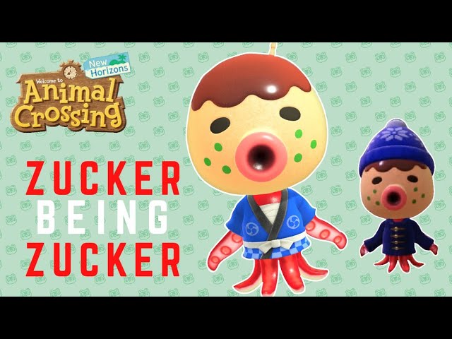 Zucker being Zucker - Animal Crossing New Horizons