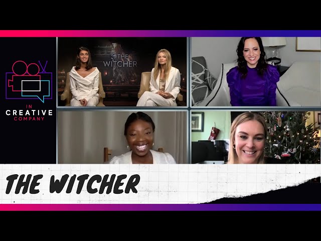The Witcher with Freya Allan, Anya Chalotra, Mimi M. Khayisa & Lauren Schmidt Hissrich