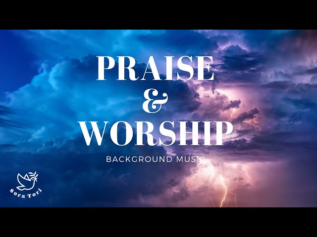 Worship Piano  - Instrumental - Peaceful Gospel Music with Rain