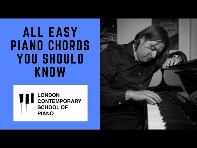 All 7 Easy Piano Chords You Should Know