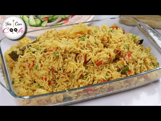 The Tastiest Rice ❗ Vegetable Rice / Pulao by (YES I CAN COOK)