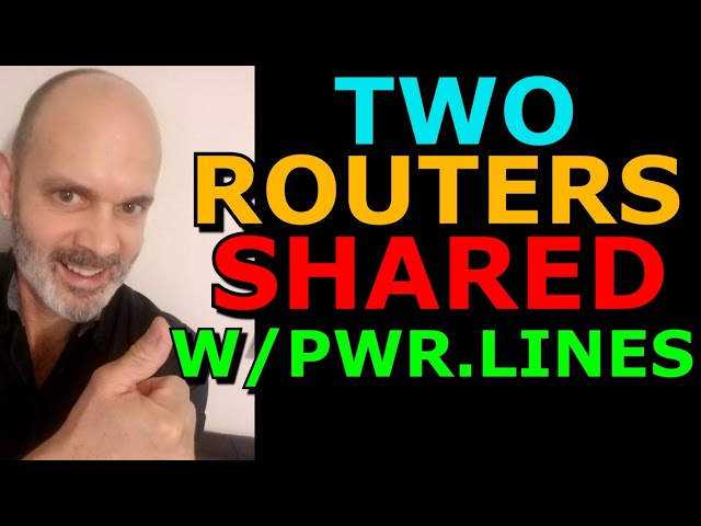 Connect Two Home Routers and Share the Internet with Power Line Adapters TP Link