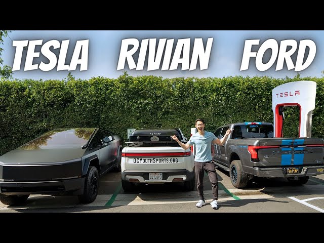 Rivian & Ford Costs Charging at a Tesla Supercharger (Tesla Owners Hate This!!)