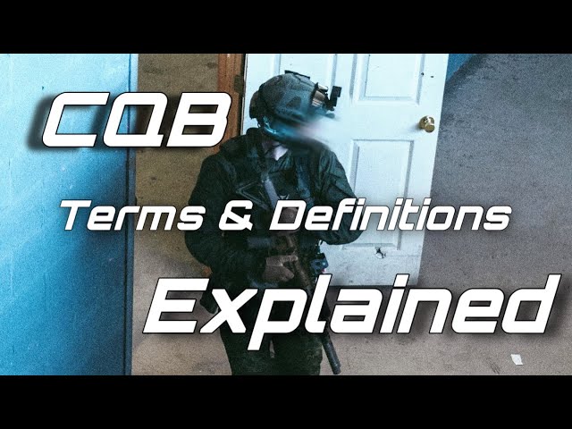 CQB Terms and Definitions Explained