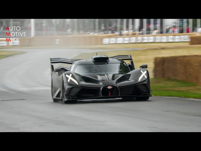 Supercars Accelerating In The Rain | Goodwood Festival Of Speed