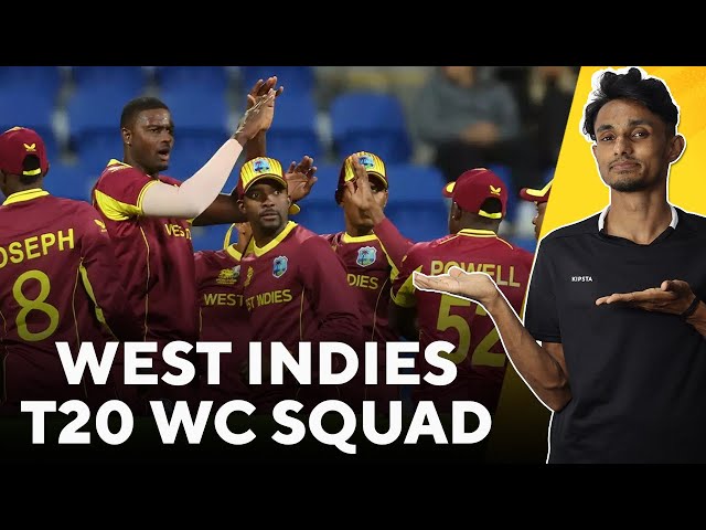 West Indies ICC Men's T20 World Cup 2024 squad