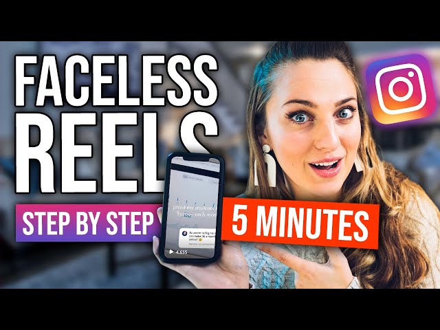 How To Make Your First Faceless Instagram Reel (step by step!)