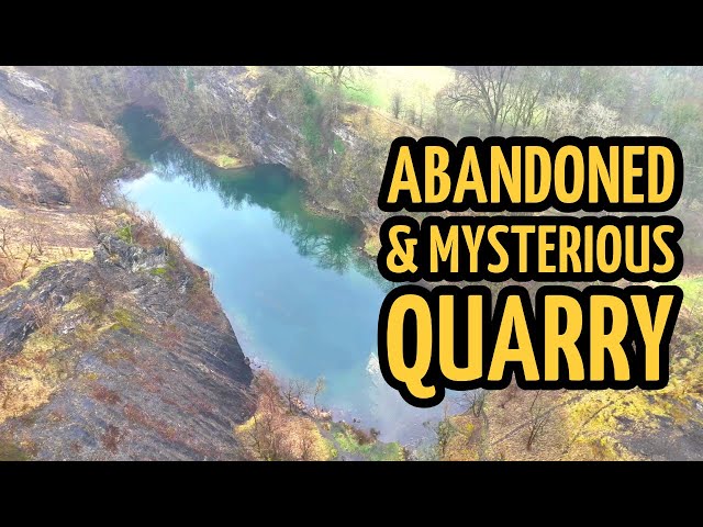 Abandoned & Mysterious Quarry: Thornton in Craven Limestone Works, North Yorkshire / Lancashire