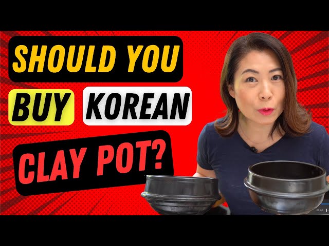 This Korean clay pot makes DELICIOUS BUBBLING Sounds: Korean Earthenware Clay Pot Ttukbaegi  뚝배기 💚사랑
