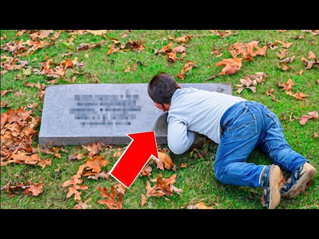 Man Finds Boy Lying At Grave - Calls Police When He Hears Him Whisper This