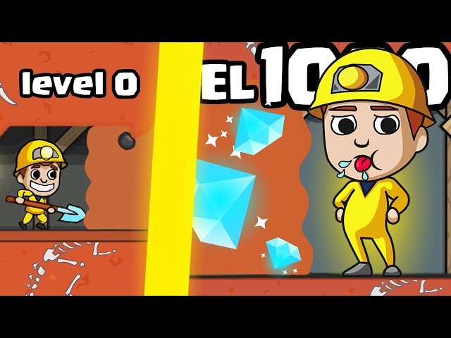 IS THIS THE MOST EXPENSIVE MINE DRILL EVOLUTION UPGRADE? (1000 DIAMOND LEVEL)l Miner Tycoon New Game