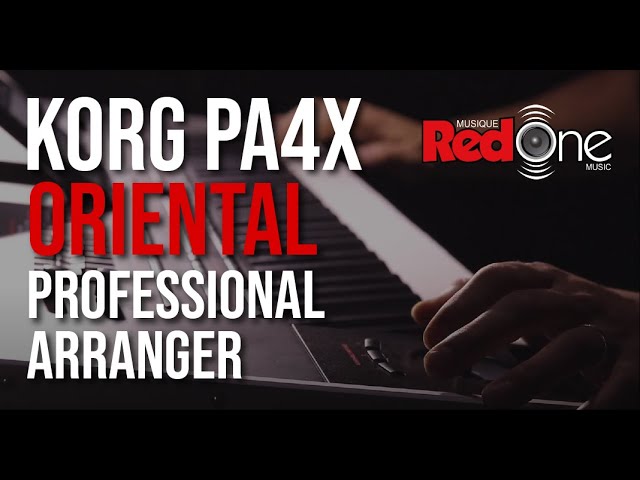 Korg PA4X 61 Oriental Professional Arranger Overview (Performance Video)